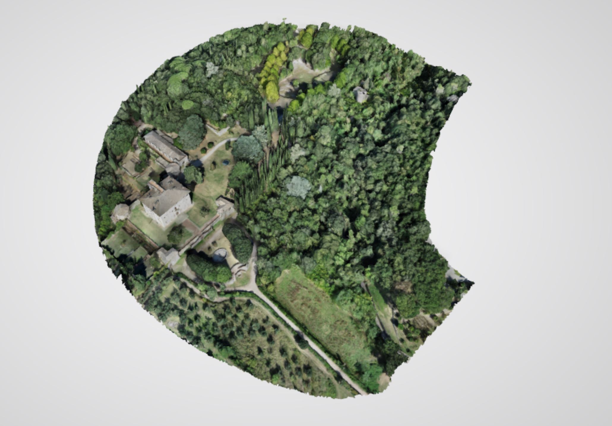 Villa Colle del Cardinale (PG) - Fotogrammetria 3D